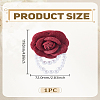 1Pc Cloth Flower Brooch JEWB-LP0010-04A-2