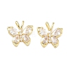 Brass Micro Pave Cubic Zirconia Pendants KK-L256-02G-1