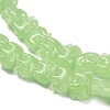 Synthetic Coral Dyed Carved Bead BSHE-H114-04B-2