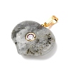 Natural Labradorite Pendants G-B188-02G-09-2