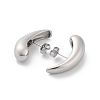 Non-Tarnish 304 Stainless Steel Stud Earrings EJEW-H115-18P-2
