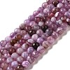 Natural Agate Beads Strands X-G-G079-A03-02-1