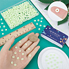 3 Strands Flat Round Handmade Polymer Clay Beads CLAY-SC0001-69A-3