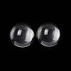 Transparent Half Round Glass Cabochons X-GGLA-R027-20mm-3