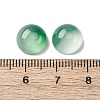 Natural Green Onyx Agate Cabochons G-K348-07A-01-3