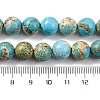 Dyed Natural Regalite/Imperial Jasper/Sea Sediment Jasper Beads Strands G-B124-C03-05-3