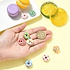 8Pcs 8 Styles Handmade Porcelain Enamel Beads PORC-YW0001-63-5