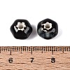 Vintage Handmade Porcelain Beads PORC-Q006-07V-3