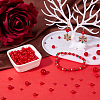 1830Pcs 5 Styles ABS Plastic Imitation Pearl Beads OACR-SP0001-01B-4