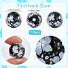 10Pcs Handmade Inner Flower Lampwork Beads LAMP-PA0001-02A-2