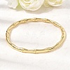 Bamboo Brass Hinged Bangles for Women BJEW-H639-05B-G-1