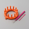 Round Plastic Knitting Looms TOOL-WH0159-05-2