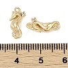 Brass Micro Pave Cubic Zirconia Charms KK-I719-37G-3