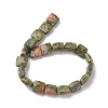 Natural Unakite Beads Strands G-K359-B14-01-3