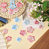 24Pcs 2Bags Flower Embroidery Sew on Cloth Patches PATC-CA0001-38-5