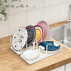 HPS Dish Drying Racks for Kitchen LS-ODIS-WH0030-284-2