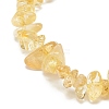 6Pcs 6 Style Natural Mixed Gemstone Chips Stretch Bracelets Set BJEW-JB08916-6