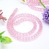 Faceted Flat Round Imitation Austrian Crystal Bead Strands G-M186-10x8mm-03A-2