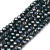 Electroplate Glass Beads Strands LS-EGLA-A044-P3mm-B12-1