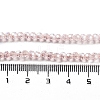 Electroplate Transparent Glass Beads Strands LS-EGLA-A035-T3mm-A20-4