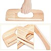 2Ppcs Wood Bag Handles WOOD-WR0001-04B-5