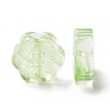Transparent Spray Painted Glass Beads GLAA-I050-02B-3