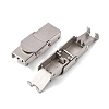 Tarnish Resistant 201 Stainless Steel Watch Band Clasps STAS-P221-22A-P-8