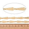 304 Stainless Steel Fishbone Link Chains SA-CBAE0F2-02G-2