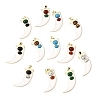 Natural & Synthetic Mixed Gemstone Pendants KK-H267-012G-04-1