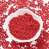 Baking Paint Glass Seed Beads SEED-A033-04S-2