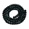 Opaque Solid Color Glass Beads Strands EGLA-A034-P8mm-D12-3
