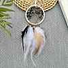 Woven Net/Web with Feather Pendant Decorations PW-WG7C0E0-05-1