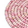 Natural Rhodonite Beads Strands G-P575-A18-6x4mm-3