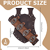 PU Leather Medieval Scabbard Belt Warrior with Sword Storage AJEW-WH0567-87-2