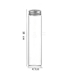 Column Glass Screw Top Bead Storage Tubes CON-WH0086-094I-01-1