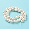 Natural Cultured Freshwater Pearl Beads Strands PEAR-Z002-02-3