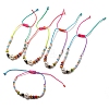  Colorful Beaded Bracelet Sweet and Cute Girl Style Adjustable Imitation Pearl Bracelet Versatile Bracelet AR4716-7-1