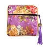 Chinese Style Floral Cloth Jewelry Storage Zipper Pouches AJEW-D063-01G-2