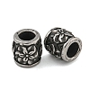 Retro 304 Stainless Steel European Beads STAS-B071-09AS-1