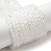 Imitation Jade Glass Beads Strands X-EGLA-A035-J4mm-L05-1