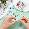 50Pcs Handmade Porcelain Beads PORC-DC0001-17-3