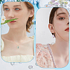 80Pcs Teardrop Electroplated Transparent Glass Charms GLAA-PA0001-68-5