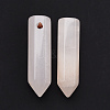Watermelon Stone Glass Pointed Pendants G-D460-01R-5