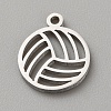 304 Stainless Steel Charms STAS-WH20011-03P-1