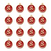 Golden Plated Alloy Enamel Charms ENAM-S118-03S-2