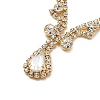 Alloy Rhinestone Hair Chain LS-OHAR-M044-01G-2