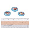 Chinese Style Alloy Enamel Beads ENAM-P160-12A-S-3