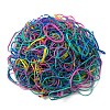 Colorful Elastic Silicone Hair Ties OHAR-WH0027-04B-1