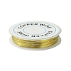 Round Copper Jewelry Wire X-CWIR-CW0.4mm-07-1