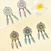 5Pcs Alloy Big Pendants FIND-YW0008-54-4